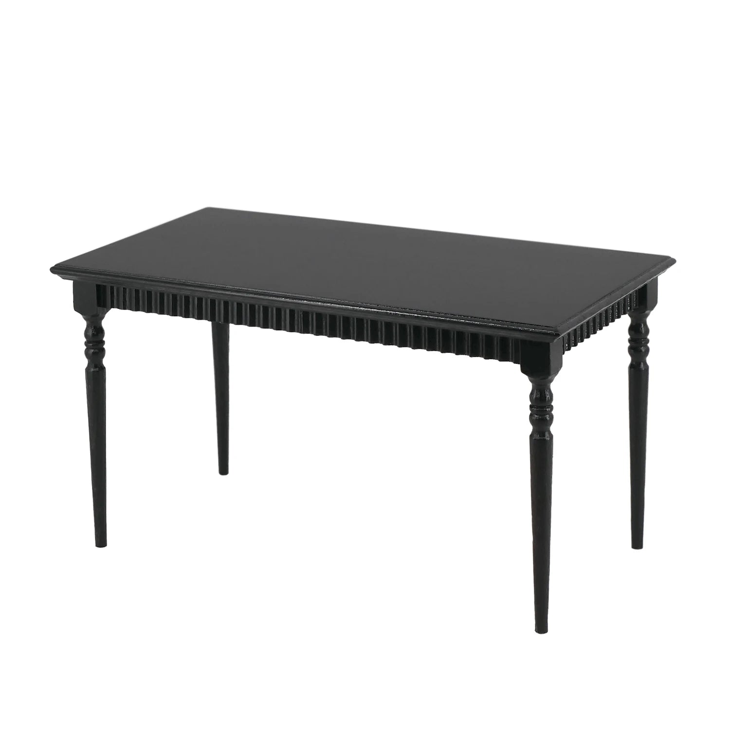 1/6  Dollhouse Living Room Kitchen Accessories   Vintage long table/dining table Mini Furniture